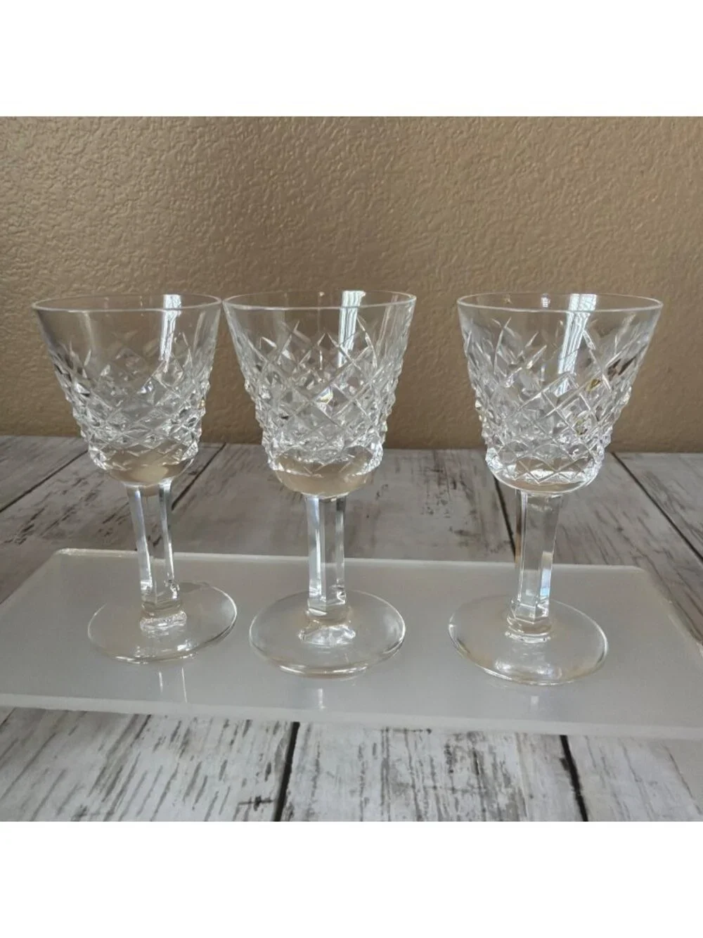 3 X Waterford Crystal ALANA 3 3/8